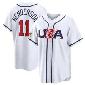 Gunnar Henderson Jersey,USA 2026 World Baseball Classic,White Limited Stitched Shirt Custom Jersey Man/Youth size