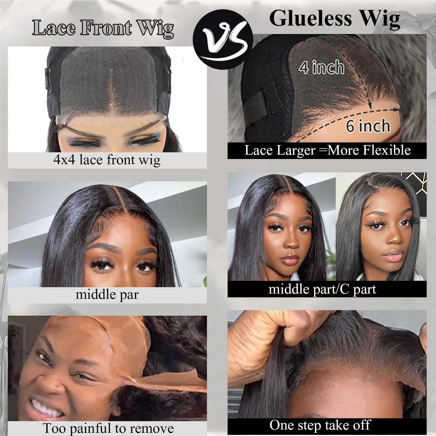 MYLOCKME Glueless Straight Human Hair Wig Wear And Go 9X6 7X5 Hd Transparent Lace Front Wig For Black Women Glueless 5X5 6X4 Brazilian Hair Wig