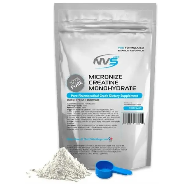 2.2 lb PURE MICRONIZED CREATINE MONOHYDRATE 200 SERVINGS
