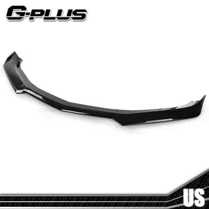Fits For 16-22 Chevy Camaro 1LE Style Gloss Black Front Bumper Lip Splitter ABS Replacement Decoration（No accessories included)