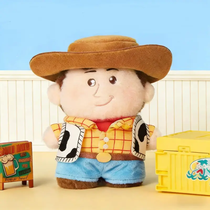 Disney Mini Plush Buddy Series Sheriff Woody Doll – The Perfect Pocket-Sized Friend & Gift for Every Disney Fan