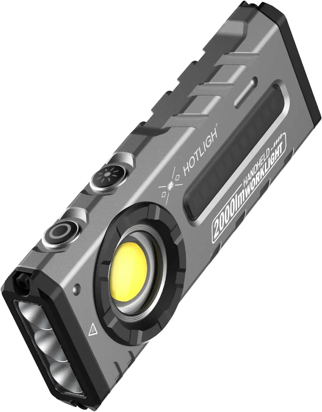 【zf8313】Rechargeable Magnetic EDC Flashlight, 2000 Lumens LED Light with RGB & UV Modes for Outdoor and Car Repair campingessentials