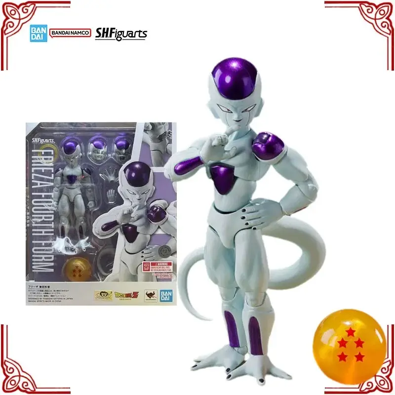 S.H.Figuarts Frieza (Fourth Form) Anime Action Figure – Collector-Grade Pre-Painted Figure – Toy/Gift