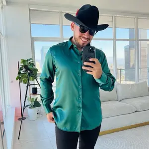 SATIN LONG SLEEVE (SLIMFIT) SATIN LONG SLEEVE (SLIMFIT)