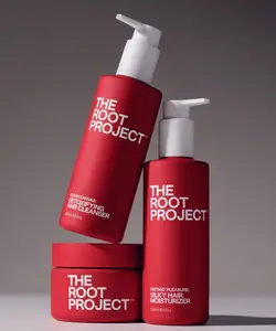 The Root Project Trio Set, Includes Clean Canvas Shampoo, Instant Pleasure Conditioner, Power Smooth Hair Mask | Detoxifies Scalp, Hydrates Hair, Repairs and Smooths Cuticles
