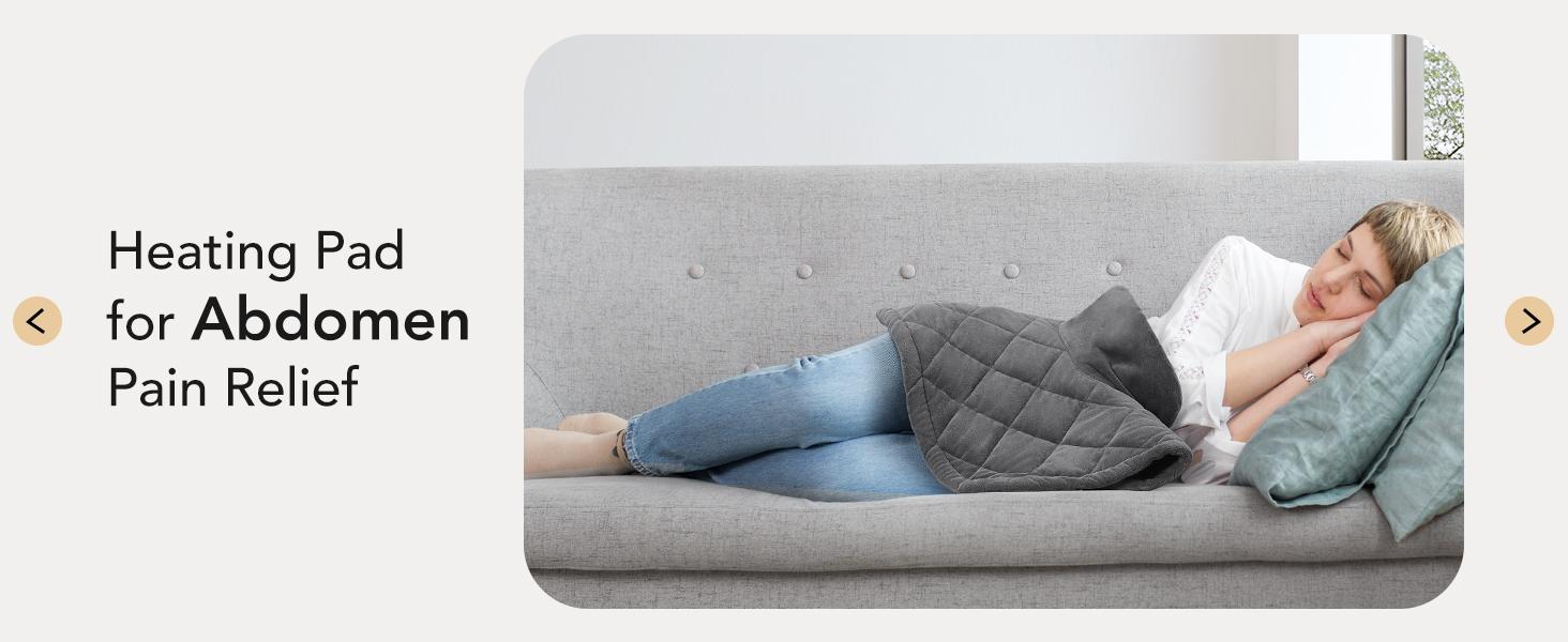 iDOO Heating Pad | Spring Glow Up | Perfect Gifts for Her Women Men Elderly | 3 Sizes (24x37 XXL King/24x33/21x22) | Soothing Heat Therapy for Fast Neck, Shoulder & Back Pain Relief