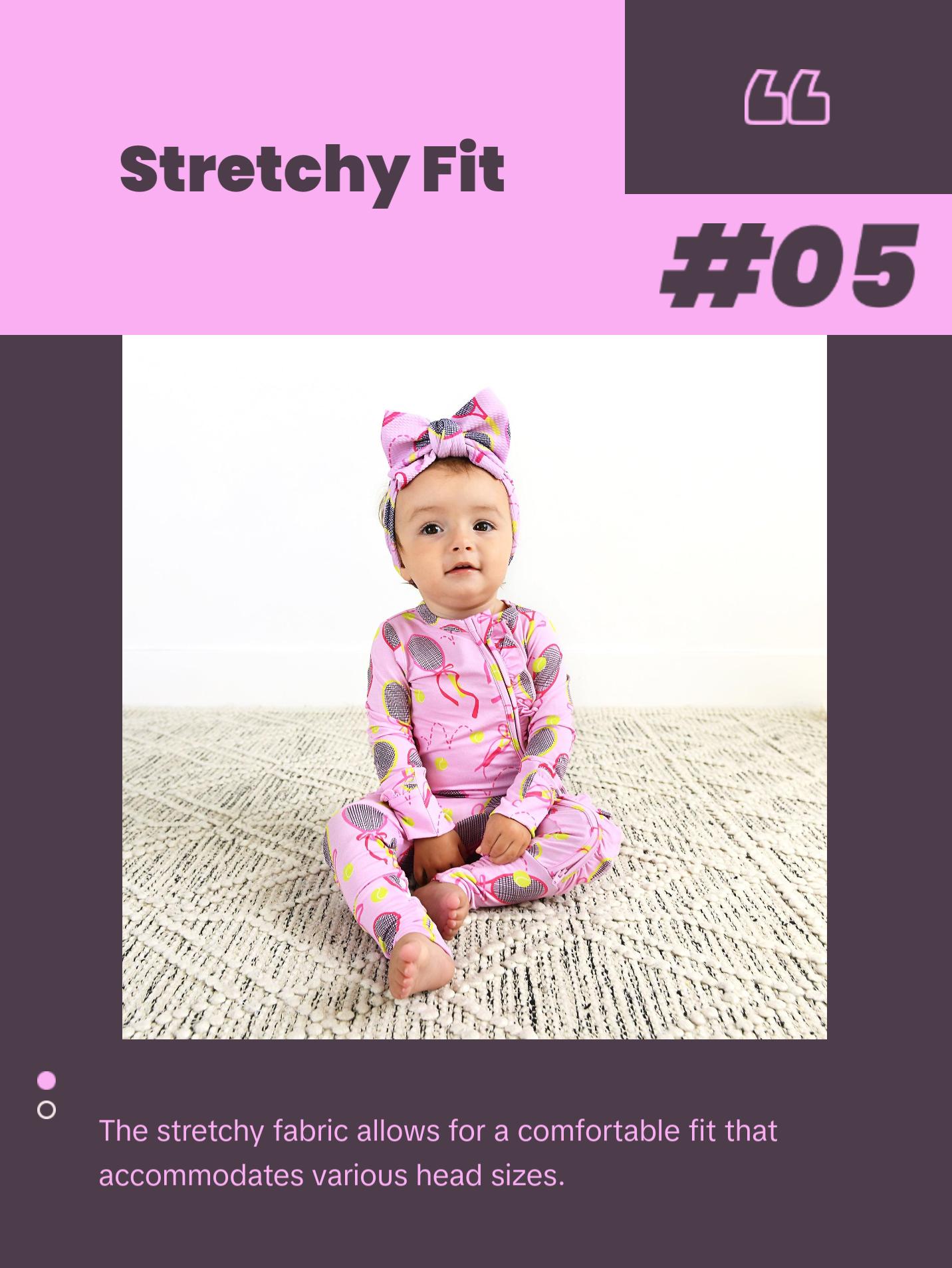 Serena Pink Tennis HEADWRAP