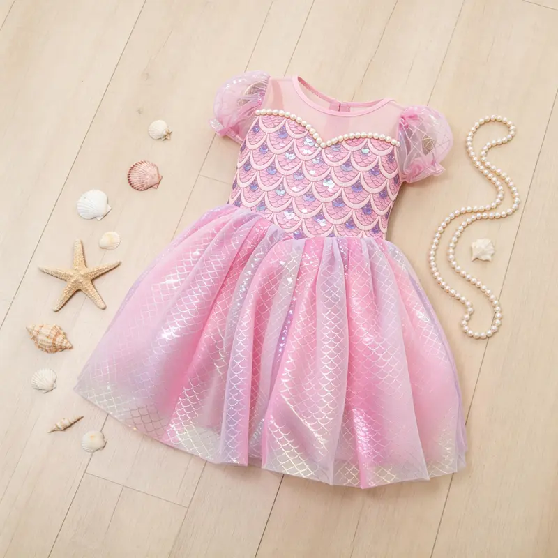 girls mermaid dress - TikTok Shop