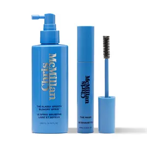 Chris McMillan The Glassy Smooth Blowdry Spray + The Wand Duo