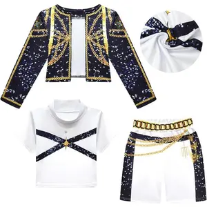 Soocosisx Girls Costume Set – 3-Piece Dress Up Outfit for Kids, Stage & Dance Performance