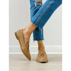 Yellowbox Refine Loafer Flats in Nude