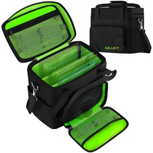 12" Vinyl Record Carrying Bag Fits Up to 60 Records