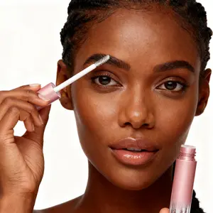 Shaping eyebrow gel, used for lifting and shaping, long-lasting waterproof quick-drying eyebrow gel matte makeup with brush head cosmetic eyebrow makeup tool