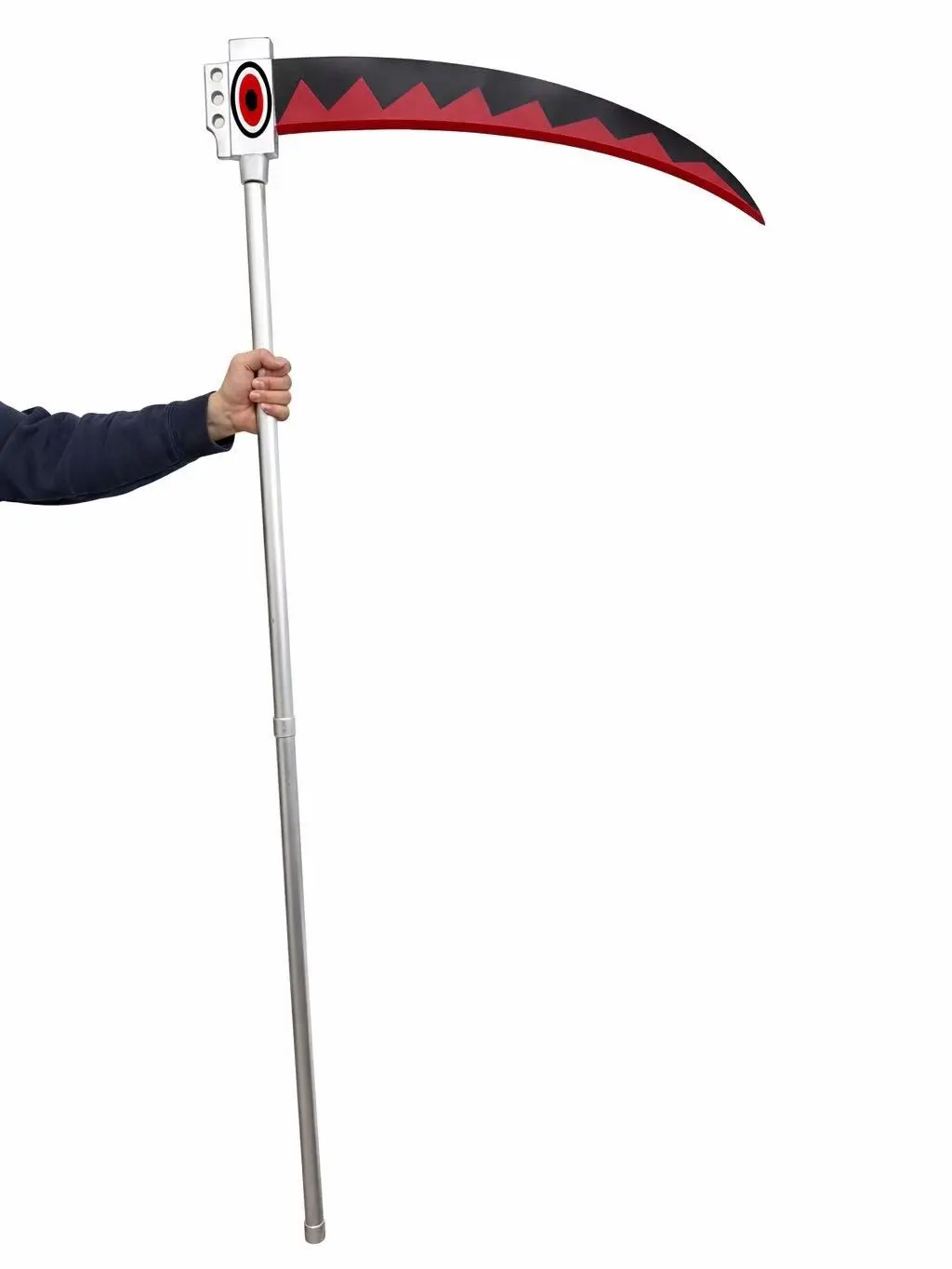Kinstore 71" Fantasy Soul Eater PU Foam Death Scythe for Cosplay PU Foam Weapon Replica Prop Anime