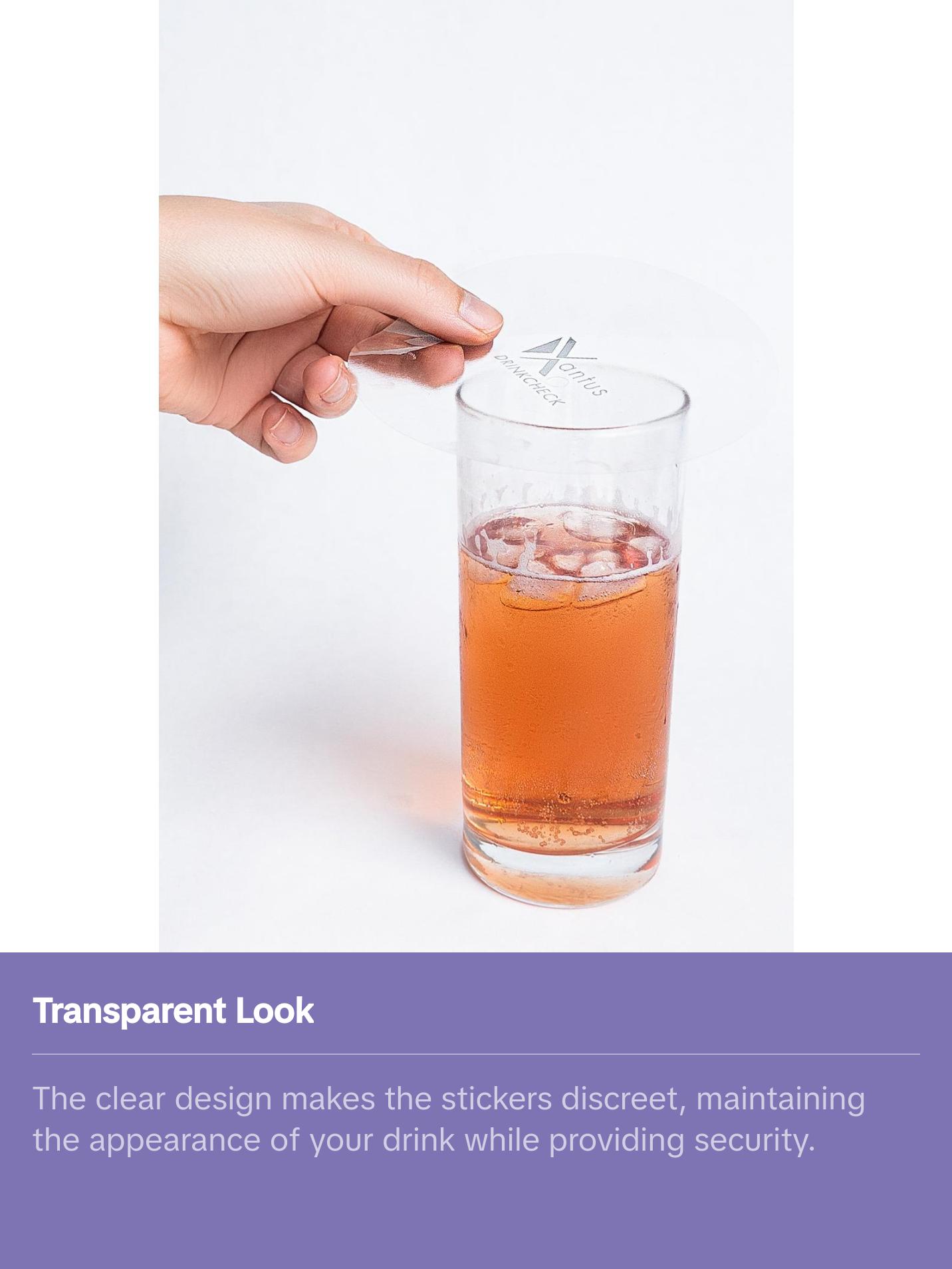 Drink Cover - 10x Pack Sticker