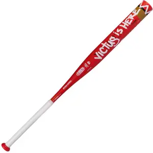 Victus Vandalized Red 1PC End Loaded 12.75" USSSA Slowpitch Softball Bat: VSPVA1YU  Custom Game Ready Heat Rolled