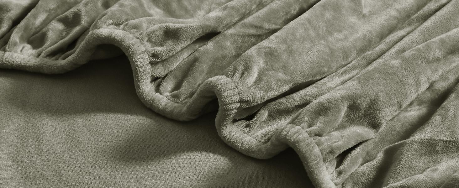 PHF Truly Velvet Fitted Sheet No Pillowcases