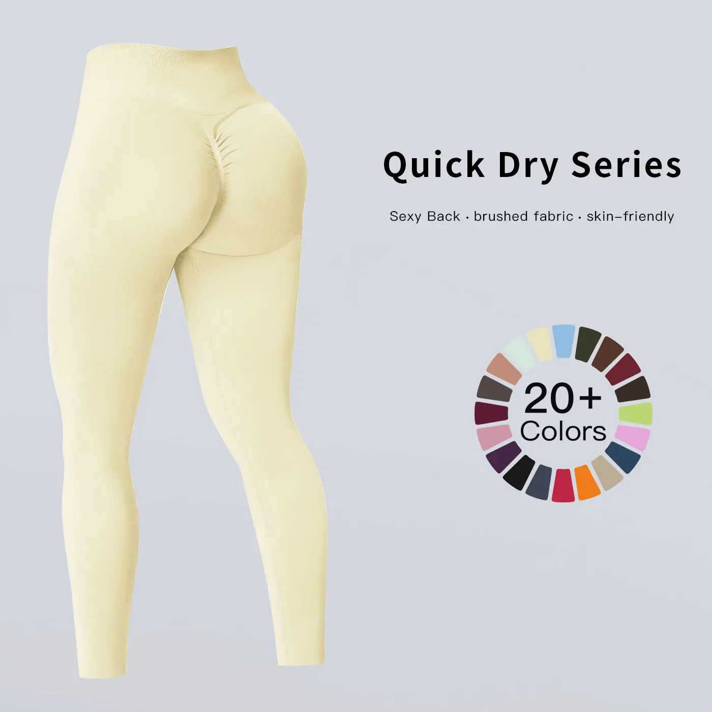 Tenwolf Women's Compression Leggings with 22% Spandex, Seamless Tummy Control Gym Tights in Quick-Dry Synthetics, Supports Machine and Cold Wash
