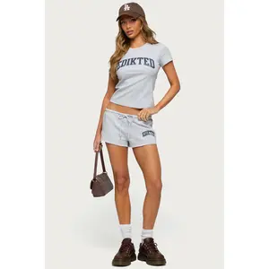 Sporty Babe Edikted Micro Shorts