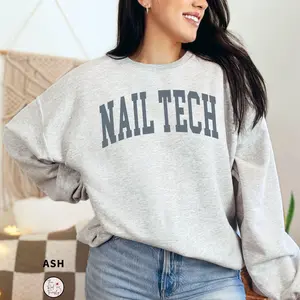 Nail Tech Sweatshirt, Nail Technician Shirt, Manicurist Gift