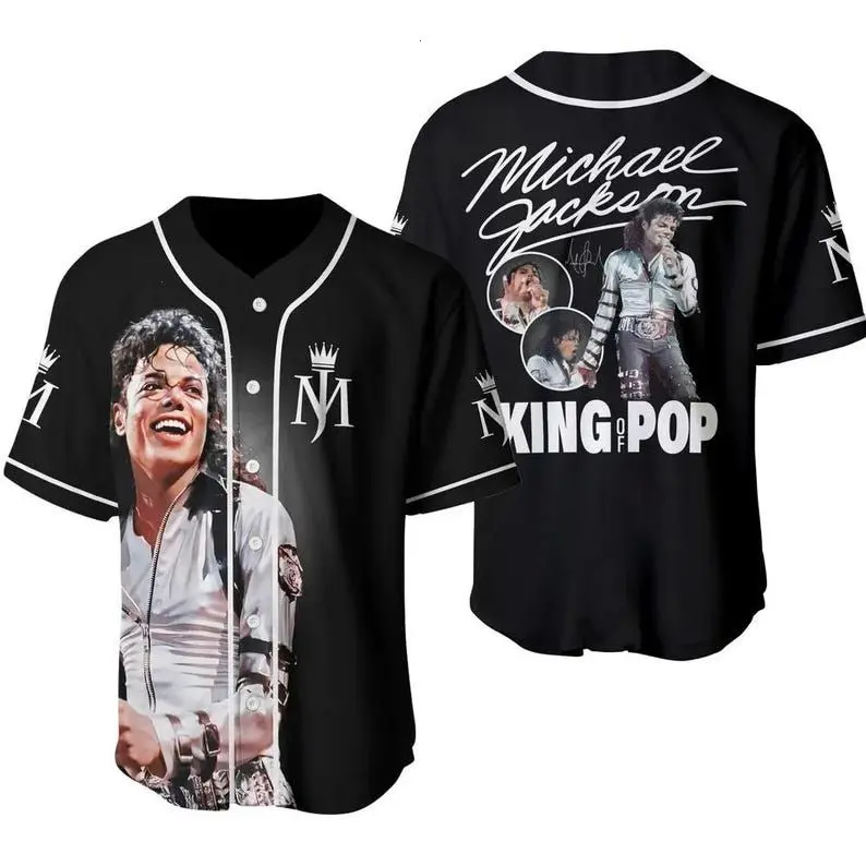 Michael Jackson Baseball Jersey For Fans