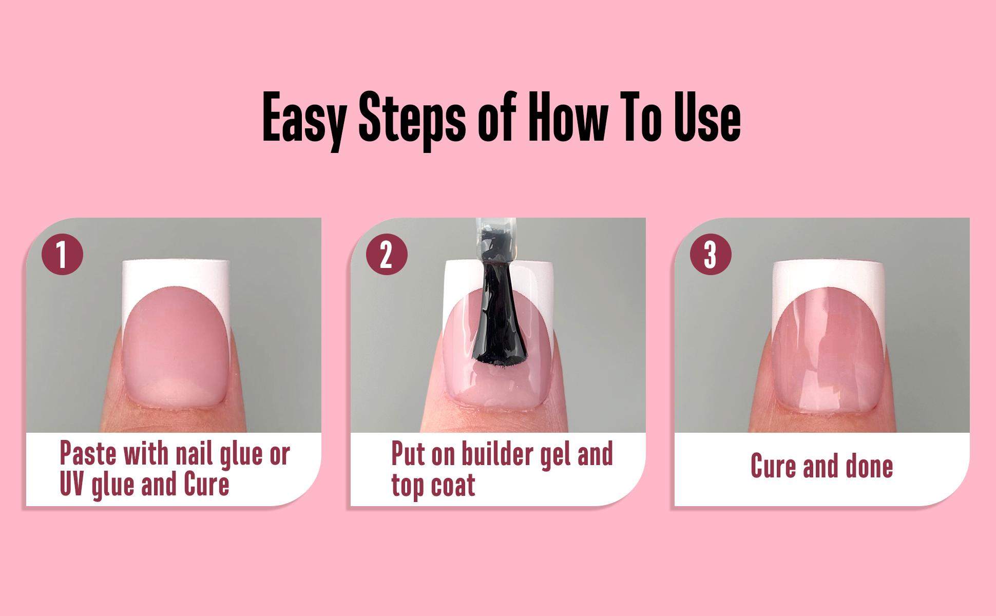 NOVO OVO Short Sharp Square White French Tip Nail Tips Press on BERRY PINK, Need Builder Gel Top Coat Nail Glue, Soft Gel Fake Nail Extension, Full Cover False Nails for Salon DIY x 15 Sizes 240 pcs【NO GLUE ,TOP COAT AND LAMP INCLUDED】 NOVO OVO Short Sharp Square White French Tip Nail Tips Press on BERRY PINK, Need Builder Gel Top Coat Nail Glue, Soft Gel Fake Nail Extension, Full Cover False Nails for Salon DIY x 15 Sizes 240 pcs【NO GLUE ,TOP COAT AND LAMP INCLUDED】