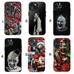 Scary Clown Tough Phone Case, Terrifying Clown Horror Phone Case, Halloween Scary Clown