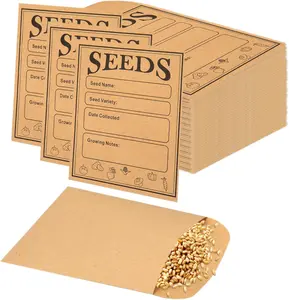 150pcs Seed Saving Envelopes, 4.7x3.1 Inch