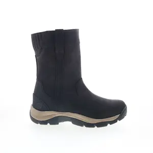 Jama Old West MB2066 Mens Black Wide Leather Cowboy Western Boots