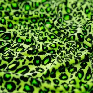 Pug Leopard Primo Stretch Velvet Fabric | Blue Moon Fabrics