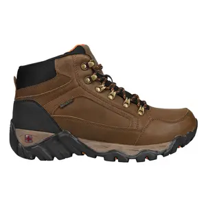 SWISS TECH Mens Snow Hiking Casual Boots Ankle - Brown