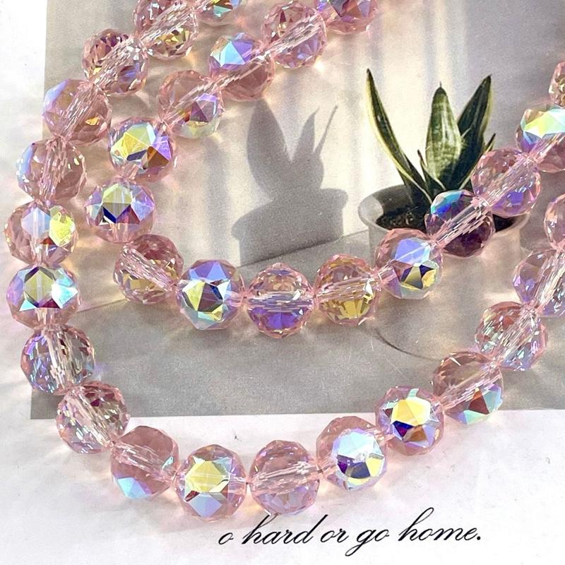 【 C006】 DIY Crystal Beads AB Color Faceted Teardrop & Rondelle Gemstone Loose Beads Bulk for Jewelry Making Necklace Bracelet Earring Kit