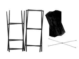 Storage Rack, 5 Tier Bookcase, Vintage Storage Rack with Open Shelves in Living Room/Home/Office, Metal Frame Display Rack Books Holder Organizer