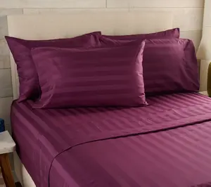 Northern Nights Wrinkle Defense Dobby Stripe Sheet Set with Extra Cases