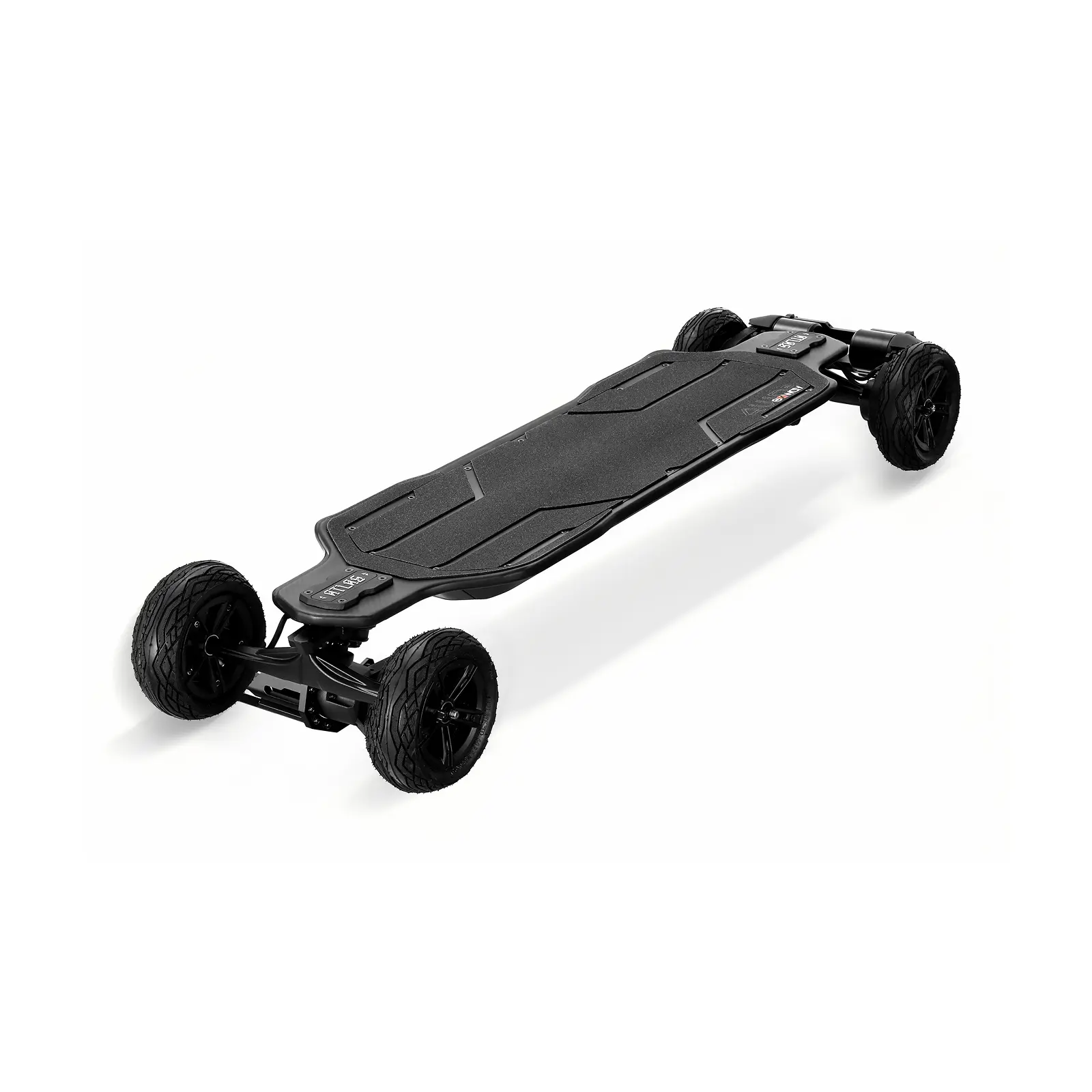 Exway Atlas V2 All-Terrain Off Road Electric Skateboards, Top Speed of 35 Mph, 24 Miles Range Mountain Board, Optional AUXPack Battery, Professional Electric Longboard for Adults