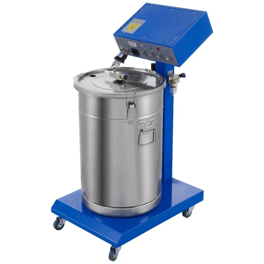 New Electrostatic Spray Powder Coating System Machine Spraying Gun Paint System Powder Coating Equipment