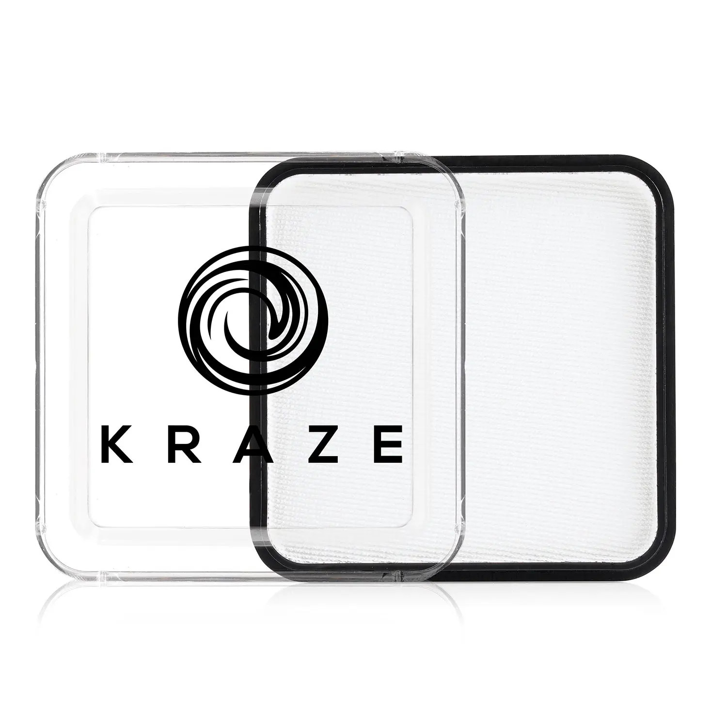 Kraze FX White Cosmetic Paint - 25 gm Wax-Based Body Makeup with Glycerine, Stearyl Alcohol, Square Container, Hypoallergenic, Quick-Drying, Non-Toxic, Cruelty-Free, Vegan, Long-Lasting, High Pigment, Wide Coverage for Line Work, All Skin Types