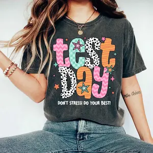 Test Day Shirt, Teacher State Comfort Colors Testing Shirt, Retro Testing, Preppy Testing Coordinator Shirt, Standardized Test Shirt, STAAR Tee