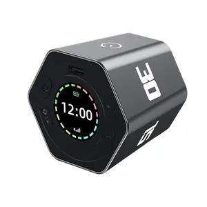 Ticktime Pomodoro Timer Cube, Flip Productivity Desk Timer for ADHD & Focus, Visual Study & Work Timer with Pause & Resume, Silent or Adjustable Alarm, 5/15/30/45/60 Min & Custom Countdown for Home, Office & Classroom