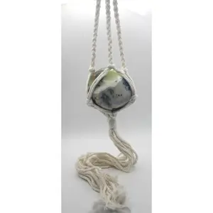 Macramé Crystal Sphere Hanger