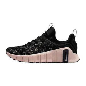 Nike Wmns Free Metcon 6 SE 'Black Metallic Silver' Women's Lightweight Training Shoes with Responsive Cushioning & Breathable Mesh Upper