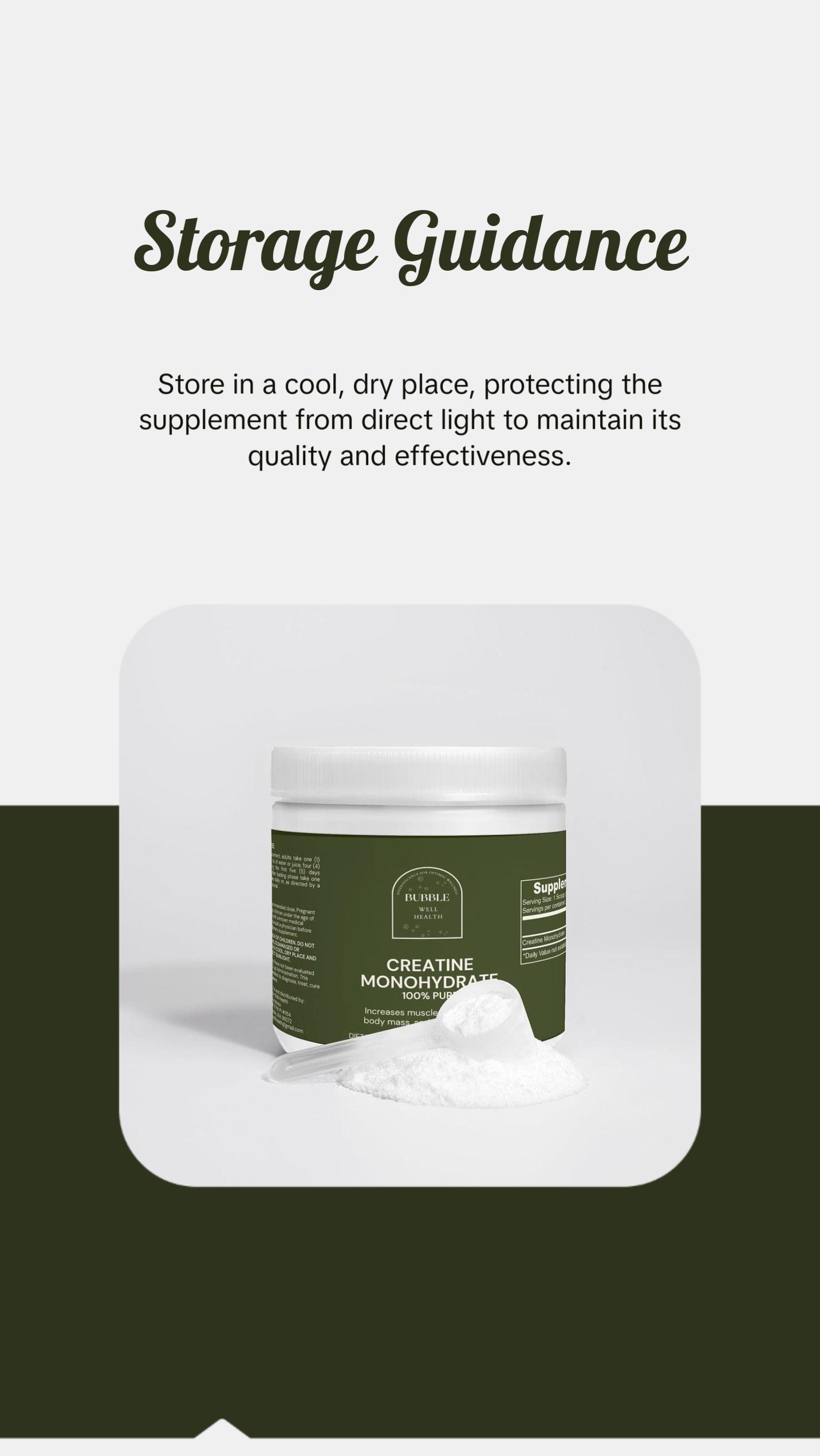 100% Pure Creatine Monohydrate Supplement for Optimal Exercise Performance and Muscle Protein Synthesis - Unflavored, 0.55lb (250g) 100% Pure Creatine Monohydrate Supplement for Optimal Exercise Performance and Muscle Protein Synthesis - Unflavored, 0.55lb (250g)