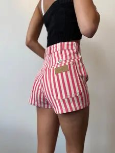 Wrangler Vintage Dolly Striped Shorts