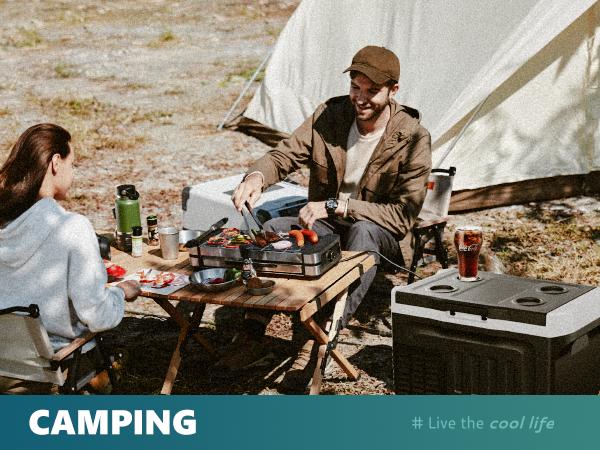 EUHOMY 12 Volt Refrigerator, 12V Car Fridge 22QT(21L) Portable Freezer(-4℉~68℉), Compressor Electric Cooler with 12/24V DC & 110-240V AC, Compressor Electric Cooler for Camping, Travel, Truck- Supports Multiple Models for Versatile Compatibility