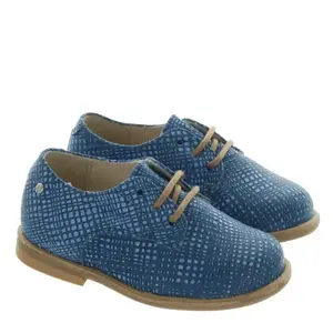 Manuela Blue Lined Derby Laced