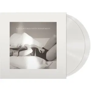 Taylor Swift - The Tortured Poets Department [Ghosted White 2 LP]  [VINYL RECORD - LP] Explicit, White, Colored Vinyl