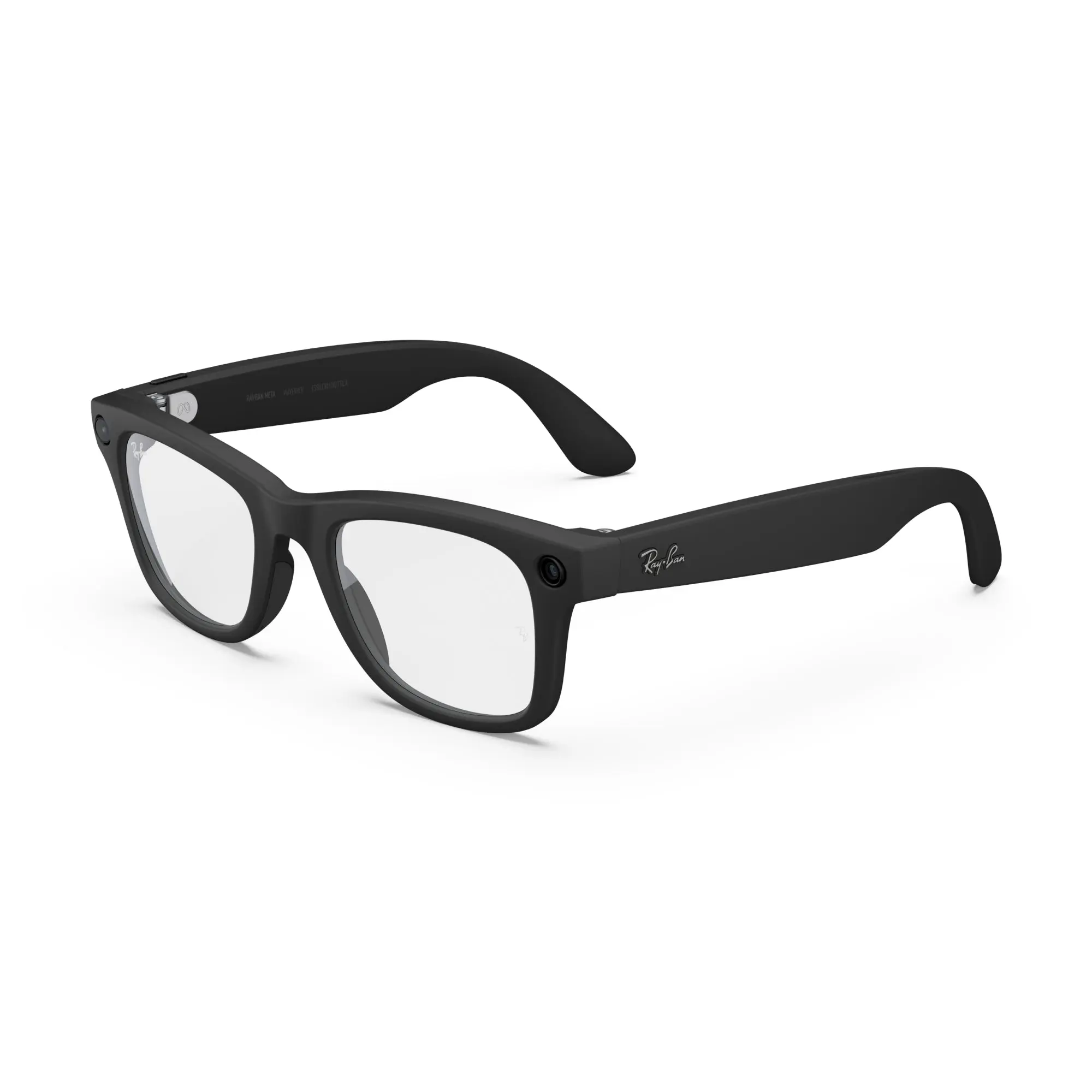 Ray-Ban Meta Wayfarer (Gen 2) Matte Black Clear Lenses