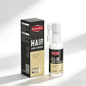 Greenvibes Hair Care Essence for Men - Natural Plant-Infused Formula to Support Hair Strength, Vitality & Follicle Health, Gentle & Easy to Use