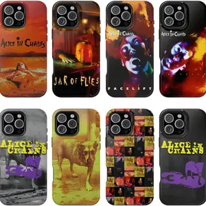 Alice In Chains Album Phone Case – Jar of Flies, Facelift, Dirt, Self-Titled | 30th Anniversary Grunge Rock iPhone 17 Pro Max to SE, Galaxy 7NU