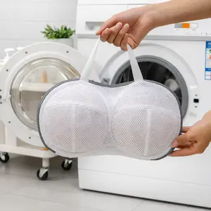 1PC Bra Laundry Bag for Washing Machine, Anti-Deformation Bra Wash Bag, Mesh Underwear Laundry Protector, Delicates Lingerie Washing Bag, Bra Organizer Laundry Protector